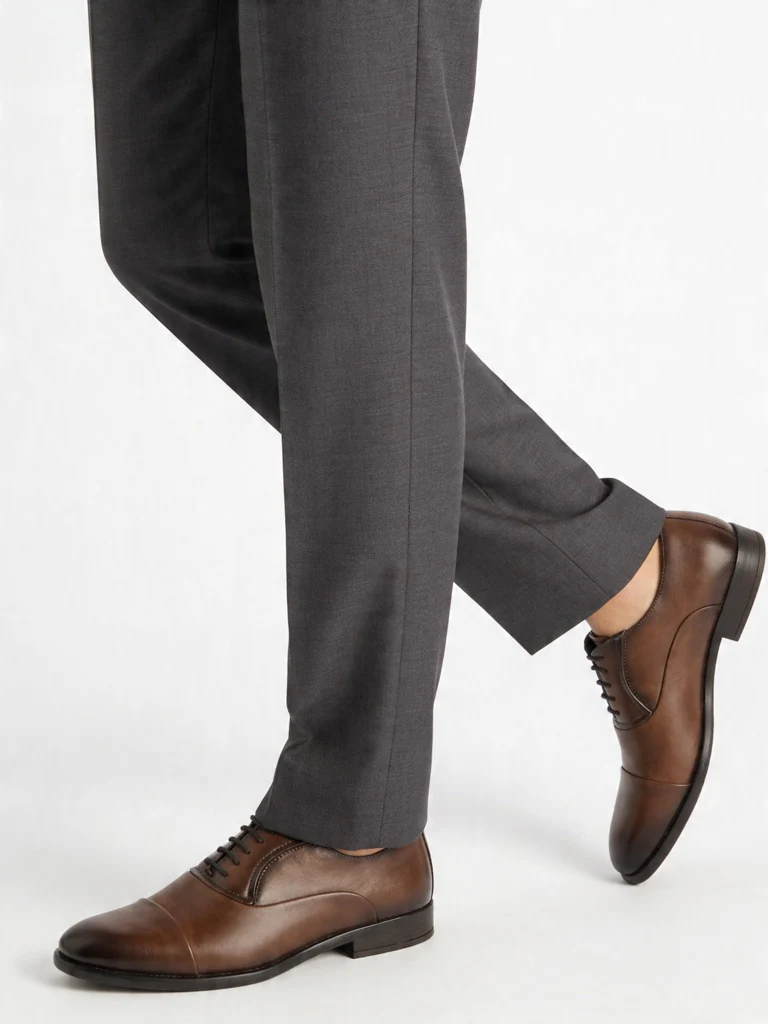SOLEPLAY Tan Ombre Oxford Shoes