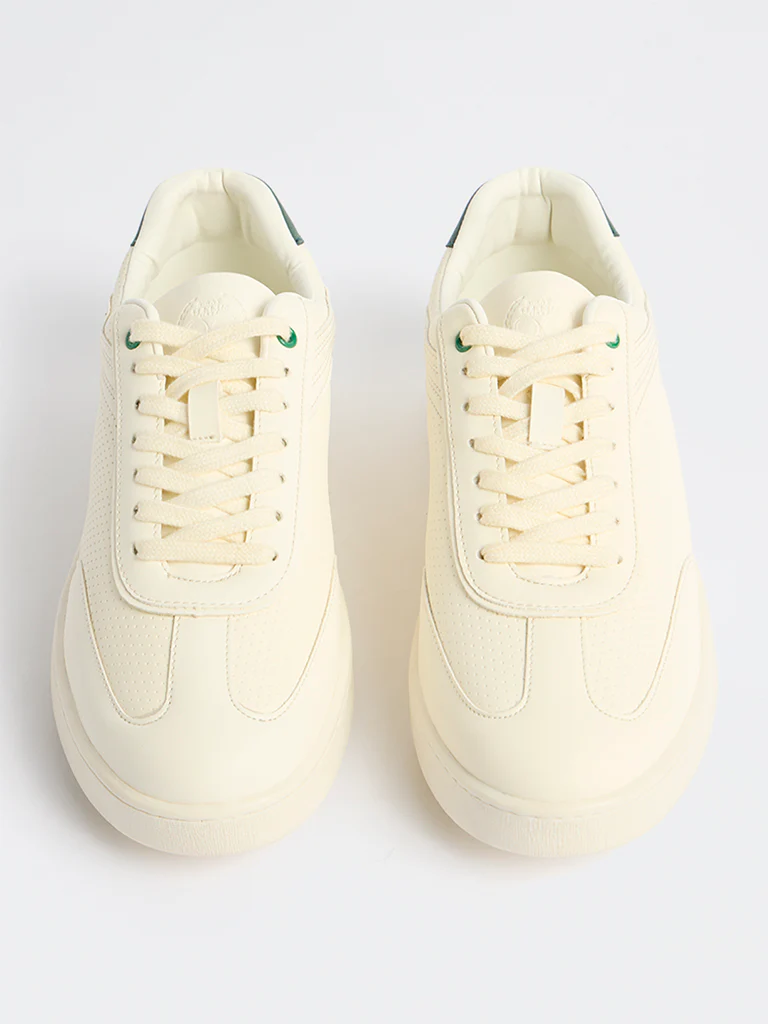 SOLEPLAY White Perforated Sneakers - Image 2