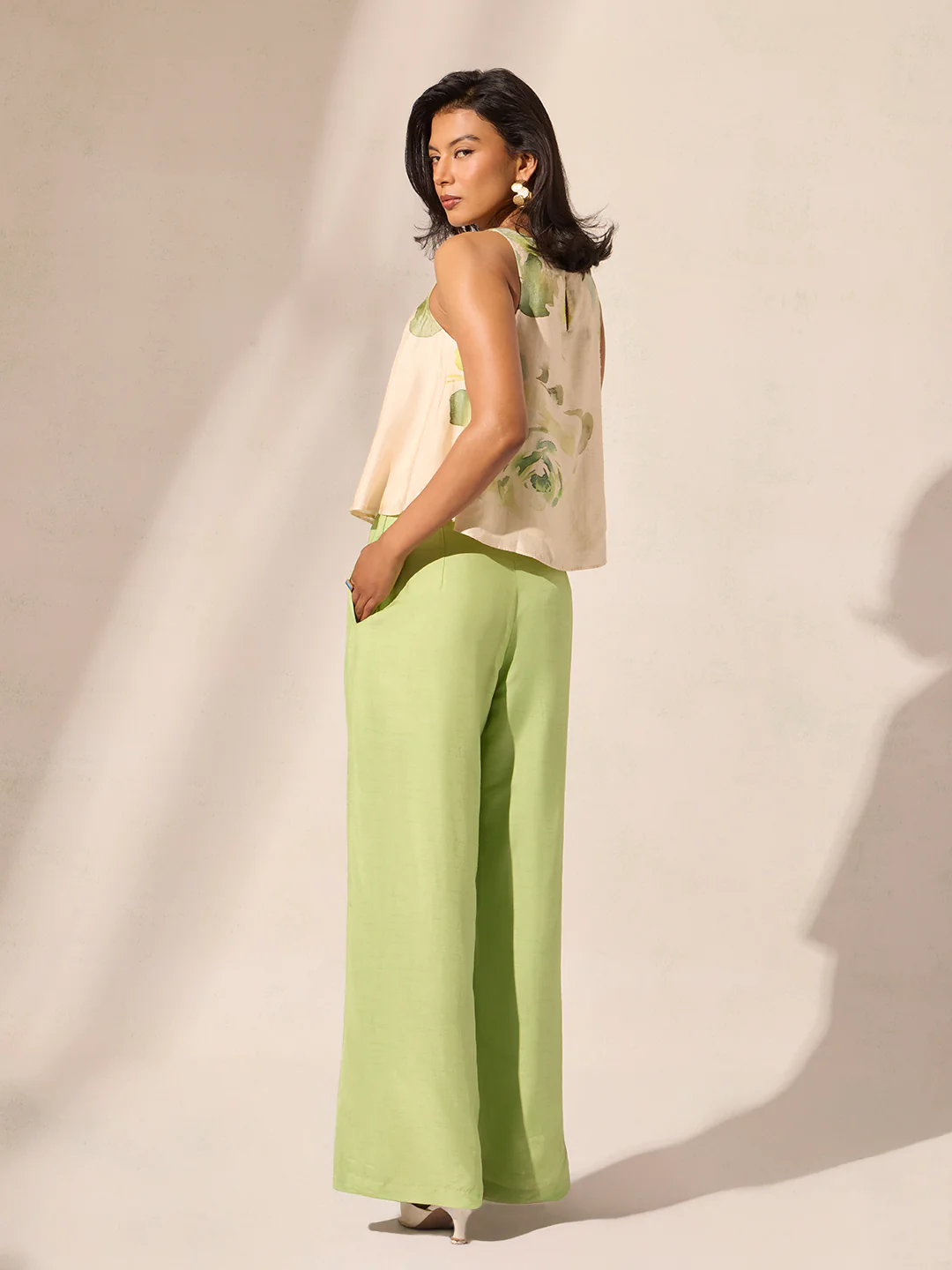 Solid Pants - Green - Image 4