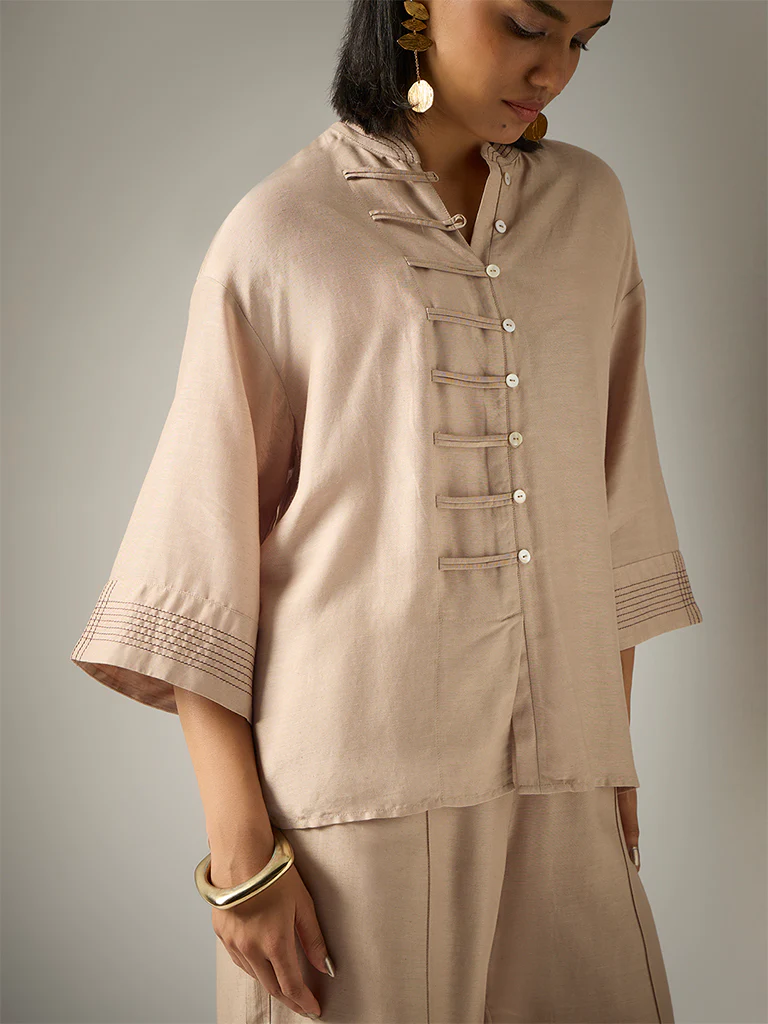 Solid Top – Beige - Image 3
