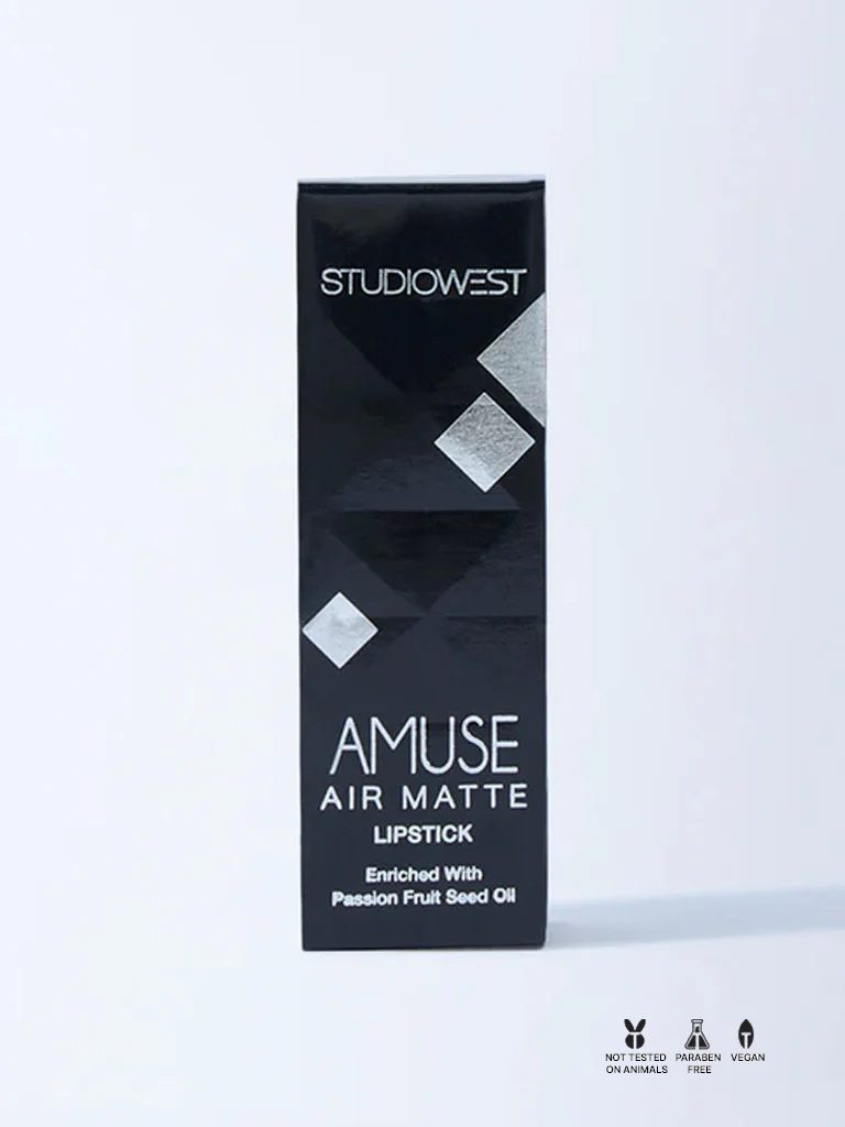 Studiowest Amuse Air Matte Indulge P-01 Lipstick - 4.2 gm - Image 5
