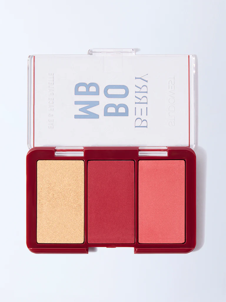 Studiowest Berry Bomb Eye and Face Palette - 9.6 gm - Image 2