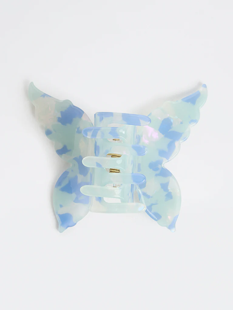 Studiowest Blue Marble Butterfly Clip - Image 2