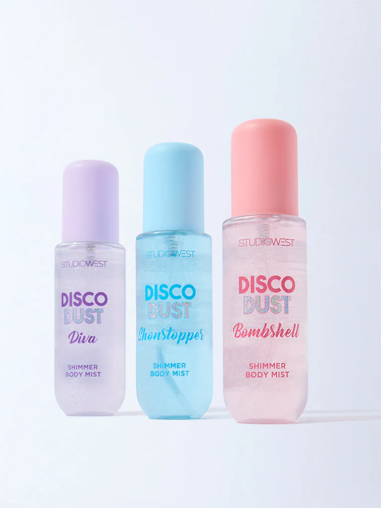 Studiowest Disco Dust Bombshell Shimmer Body Mist - 100 ml - Image 5