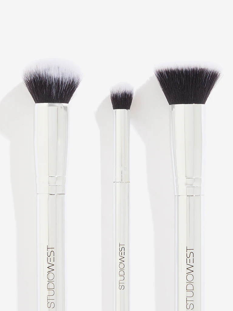 Studiowest Flawless Face Brush - Set of 3 - Image 3