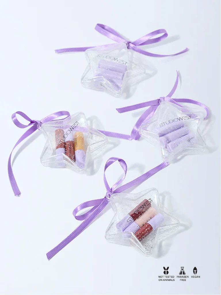 Studiowest Glitzy Mini Lipsticks Brown - Pack of 3 - Image 4