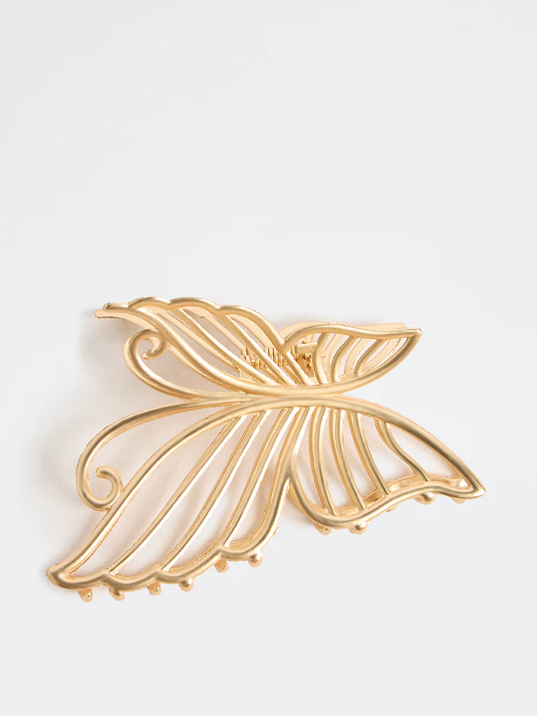 Studiowest Gold Butterfly Claw Clip