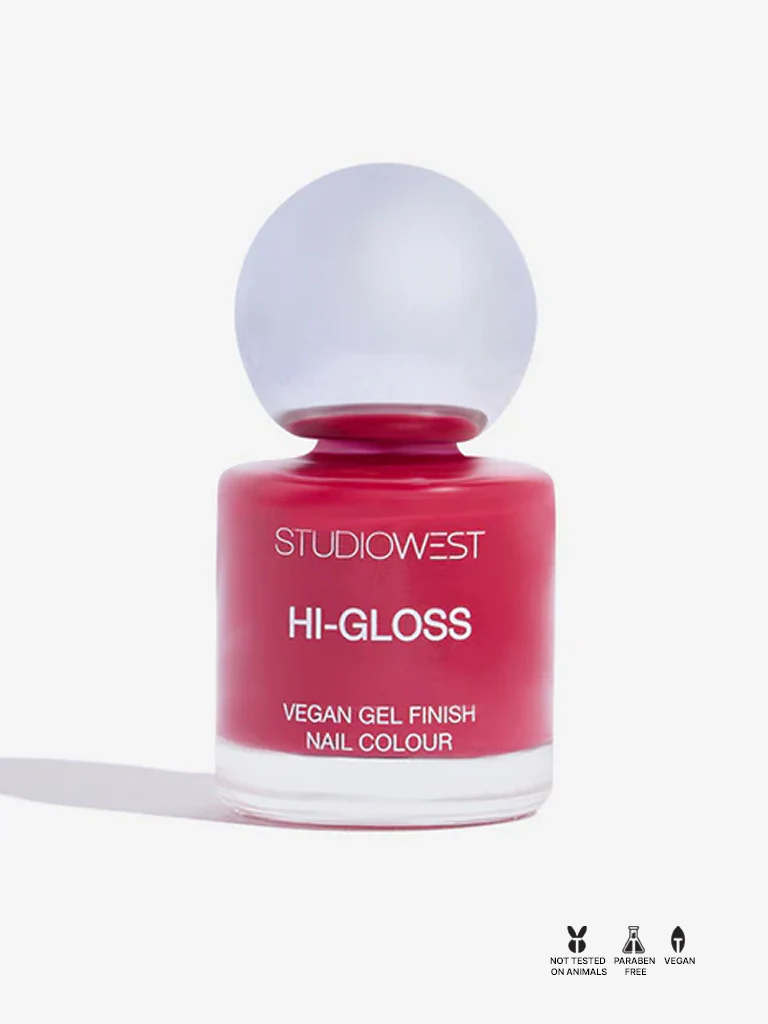 Studiowest Hi-Gloss Berry Blush BE-05 Creme Nail Colour - 8 ml - Image 3