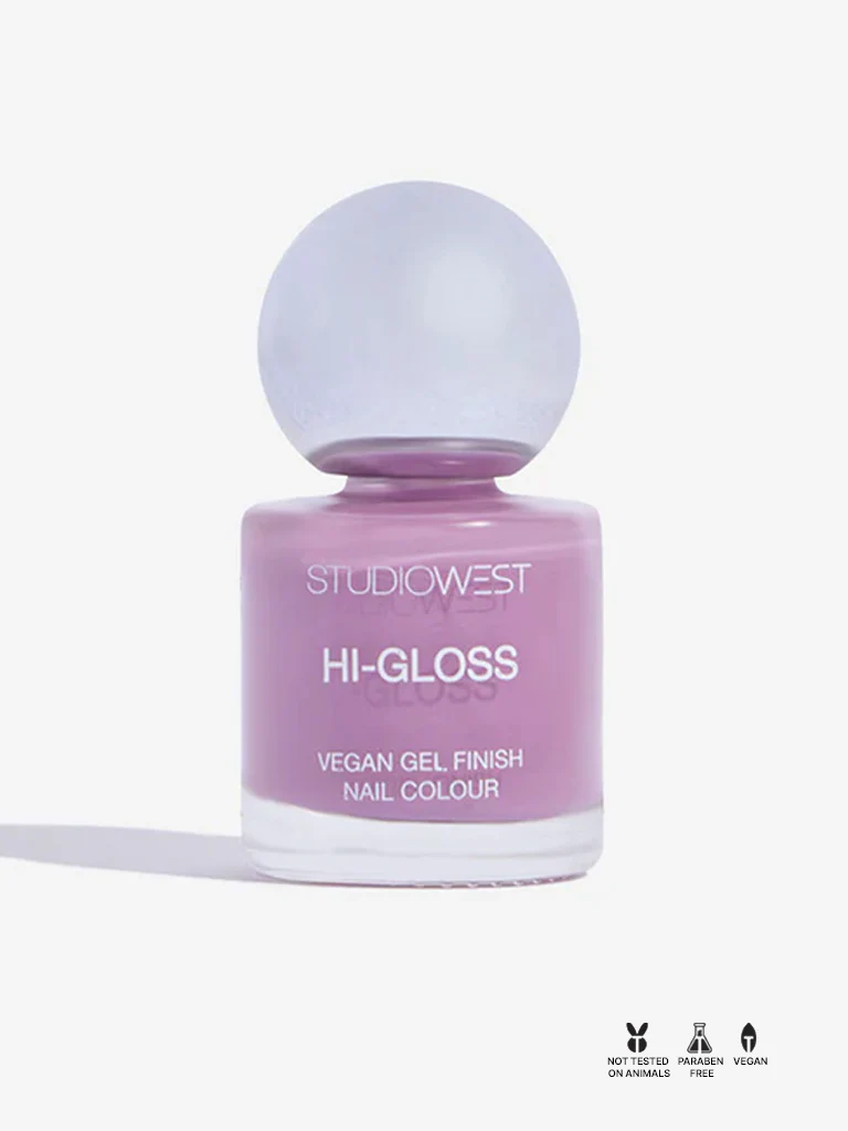 Studiowest Hi-Gloss Lavender Lust PR-08 Creme Nail Colour - 8 ml - Image 3