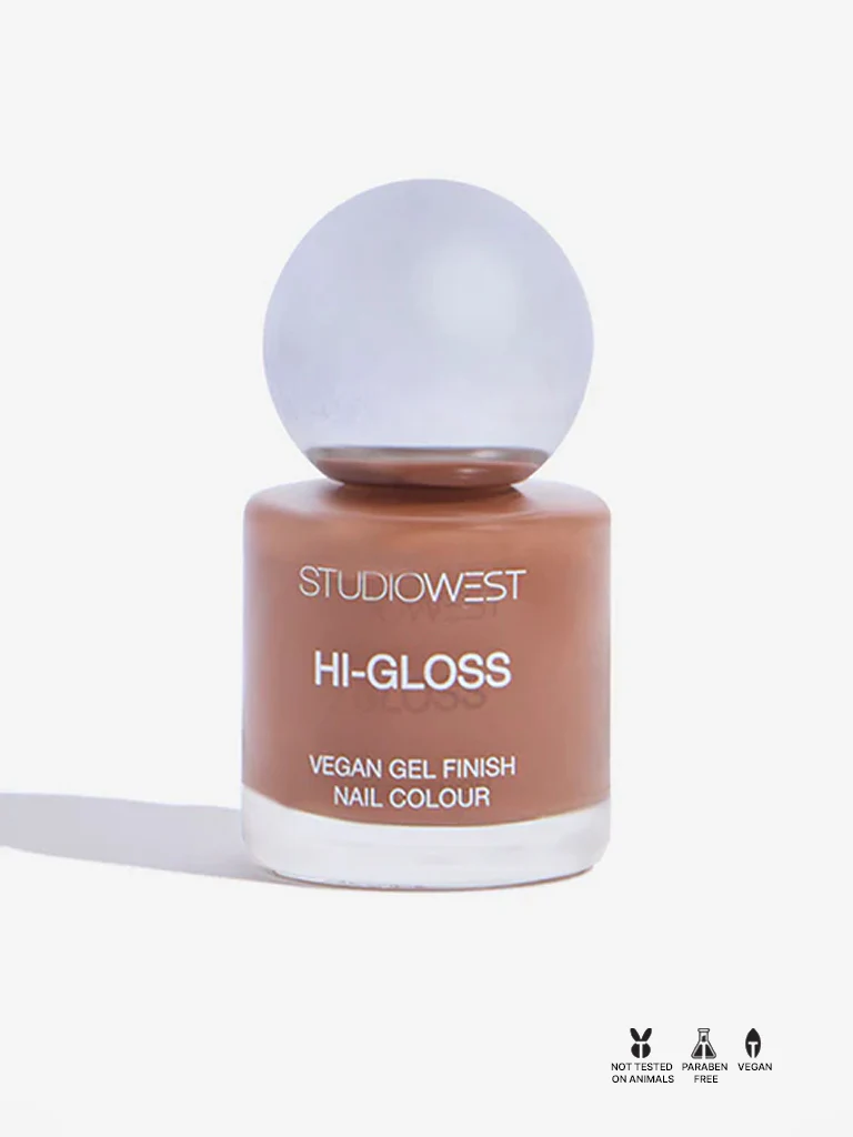Studiowest Hi-Gloss Nutmeg Noir BR-07 Creme Nail Colour - 8 ml - Image 3