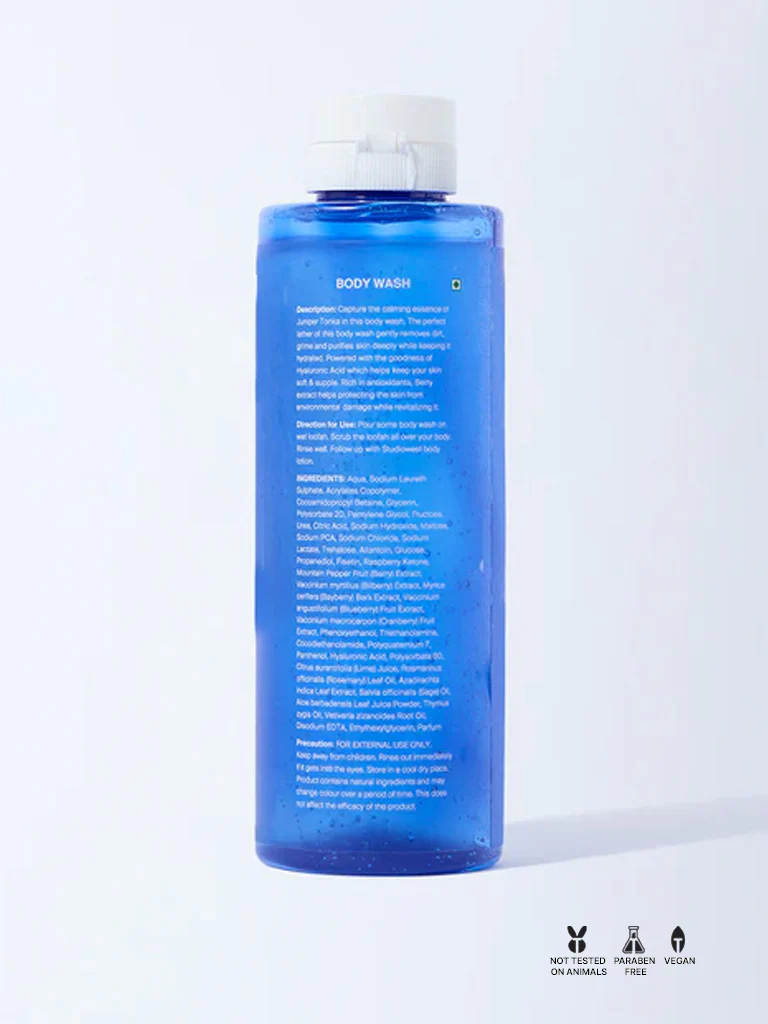Studiowest Juniper Tonka Body Wash - 250 ml - Image 3