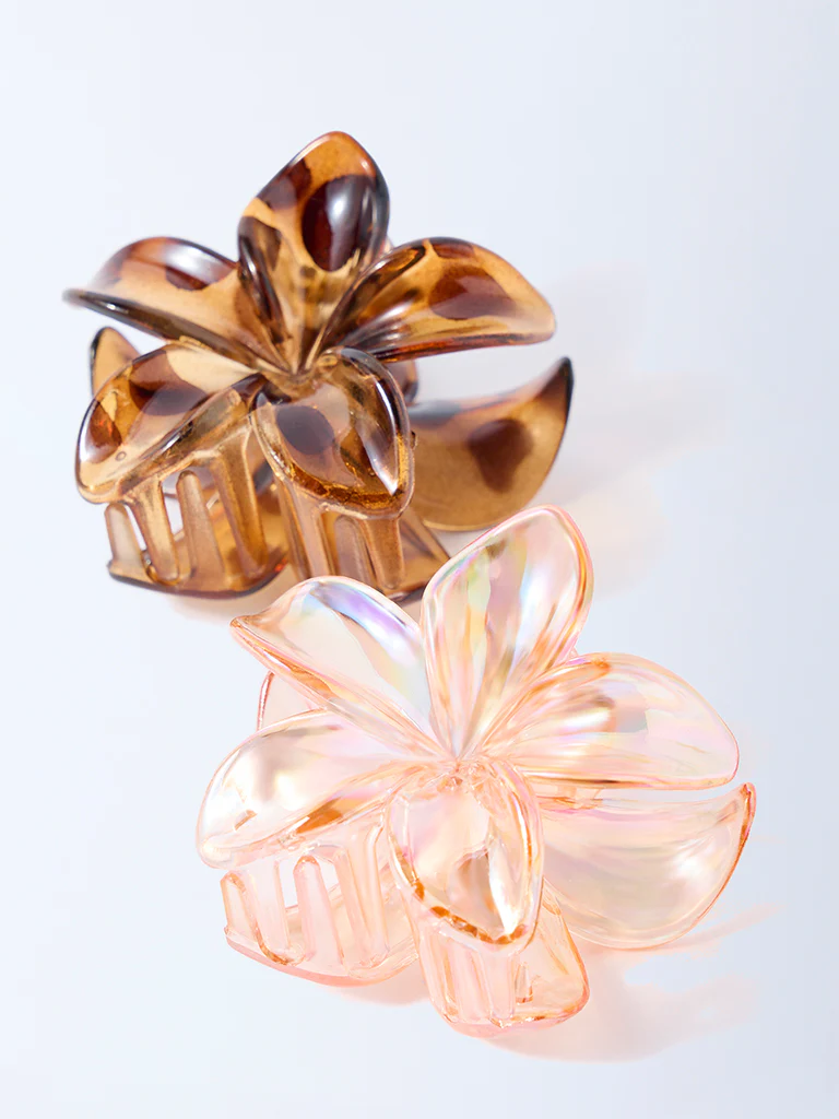 Studiowest Multicolour Flower Clips - Pack of 2 - Image 3