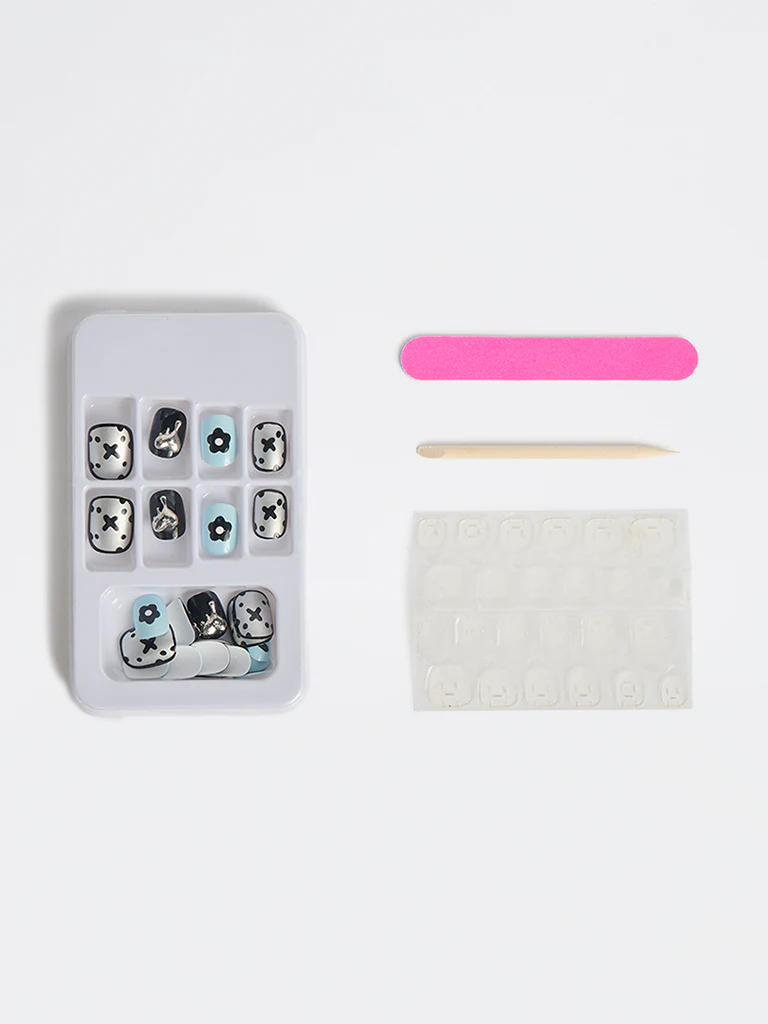 Studiowest Multicolour Punk Press-On Nail Set - Image 2