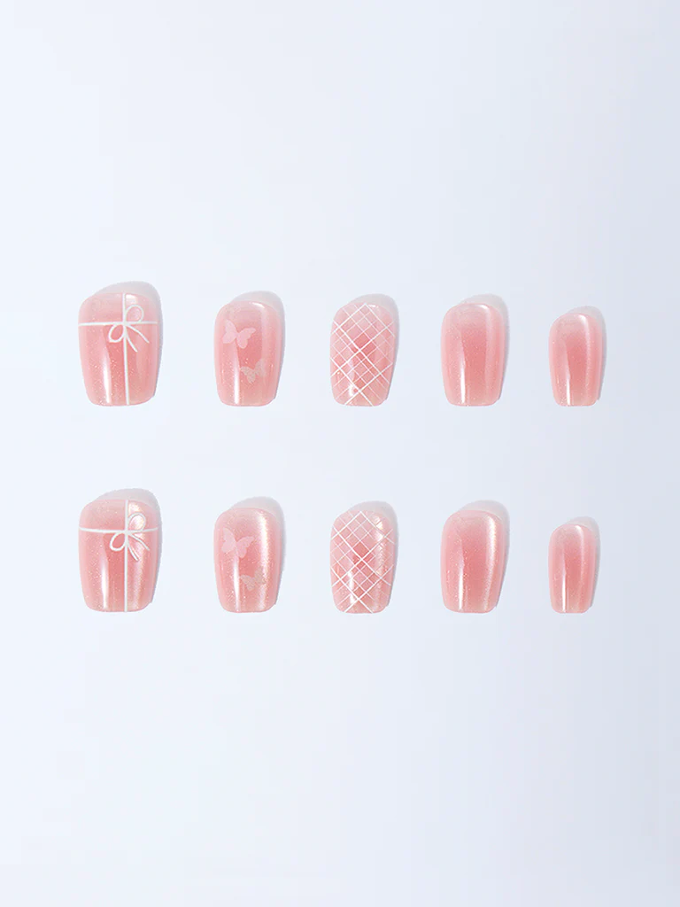 Studiowest Peach Press-On Nail Set