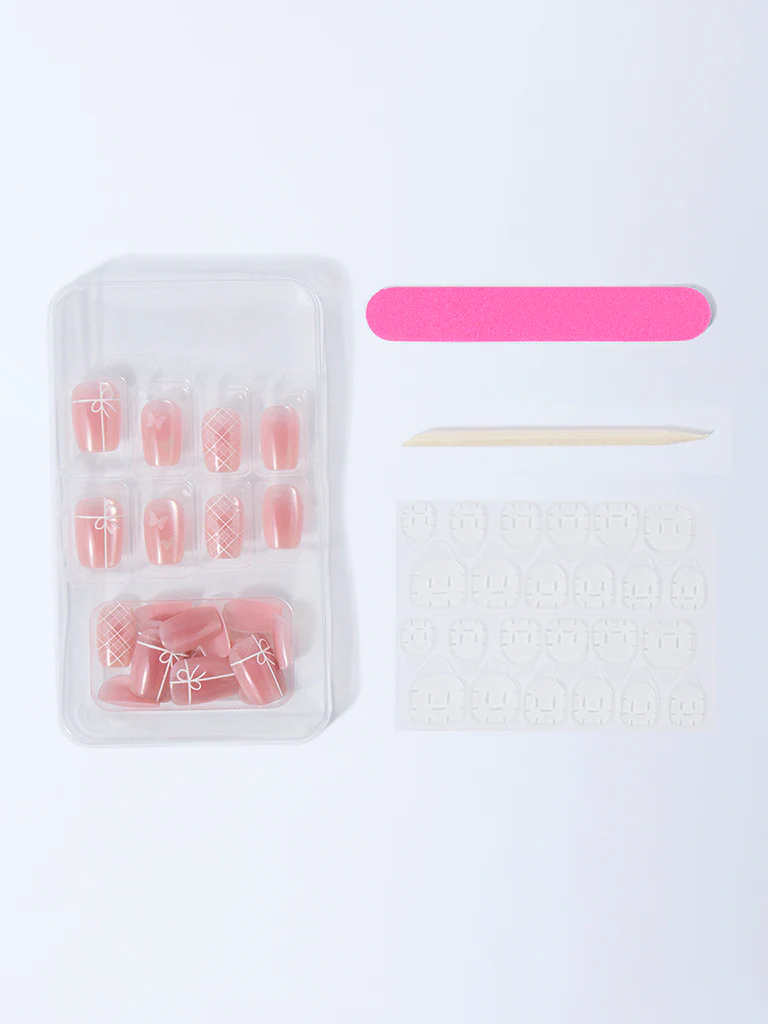 Studiowest Peach Press-On Nail Set - Image 2