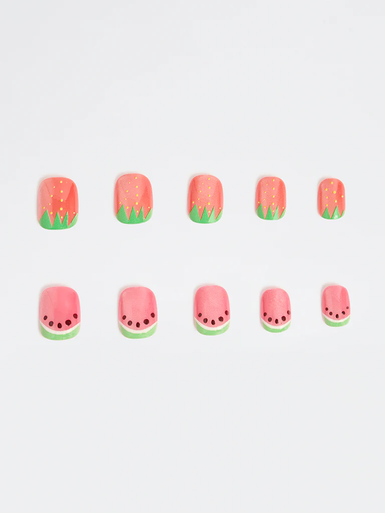 Studiowest Press and Go Watermelon Press-On Nail Set