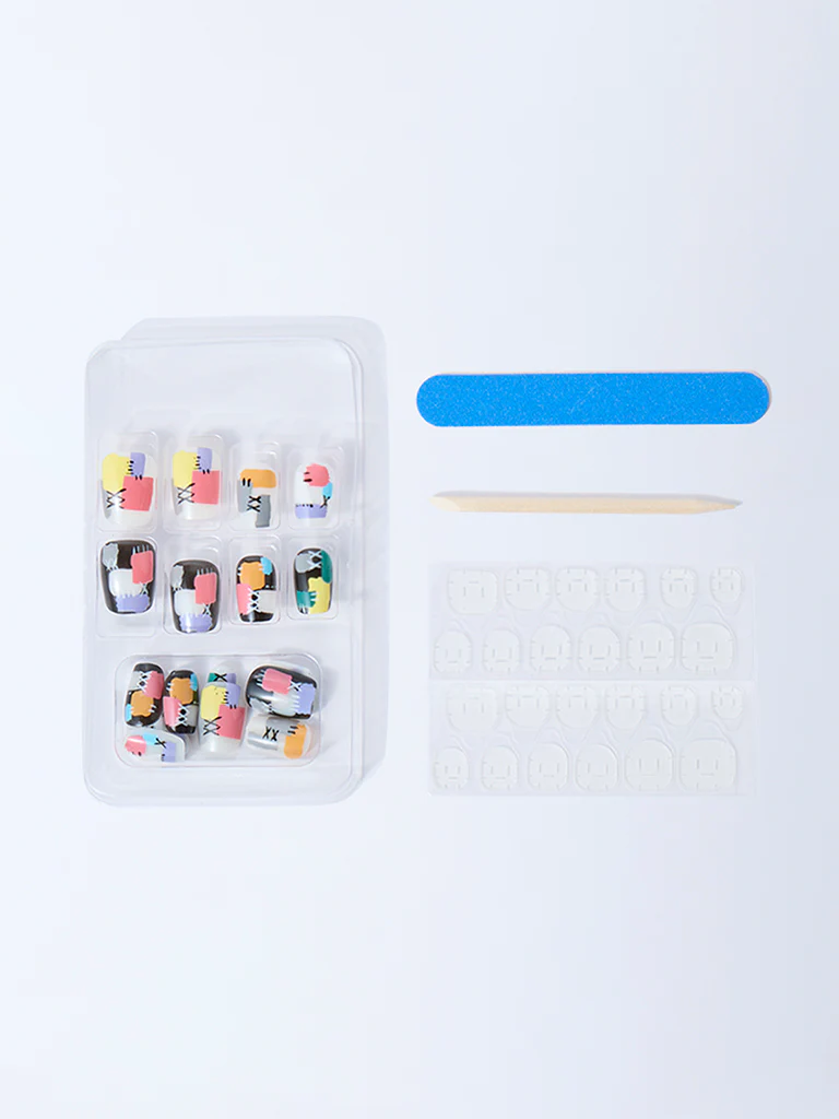 Studiowest Press & Go Graffiti Reusable Press-On Nail Set - Image 2