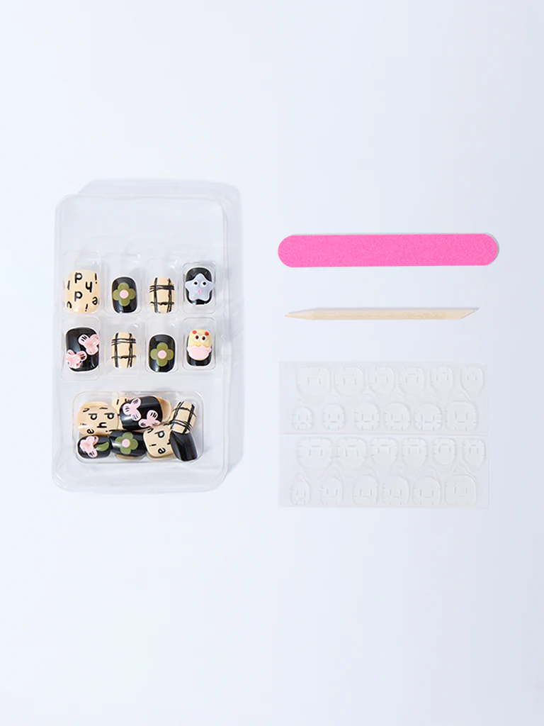 Studiowest Press & Go Quirky Star Reusable Press-On Nail Set - Image 2