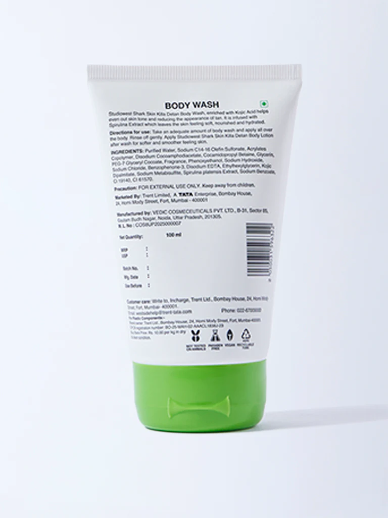 Studiowest Shark Skin Killa Detan Body Wash - 100 ml - Image 6