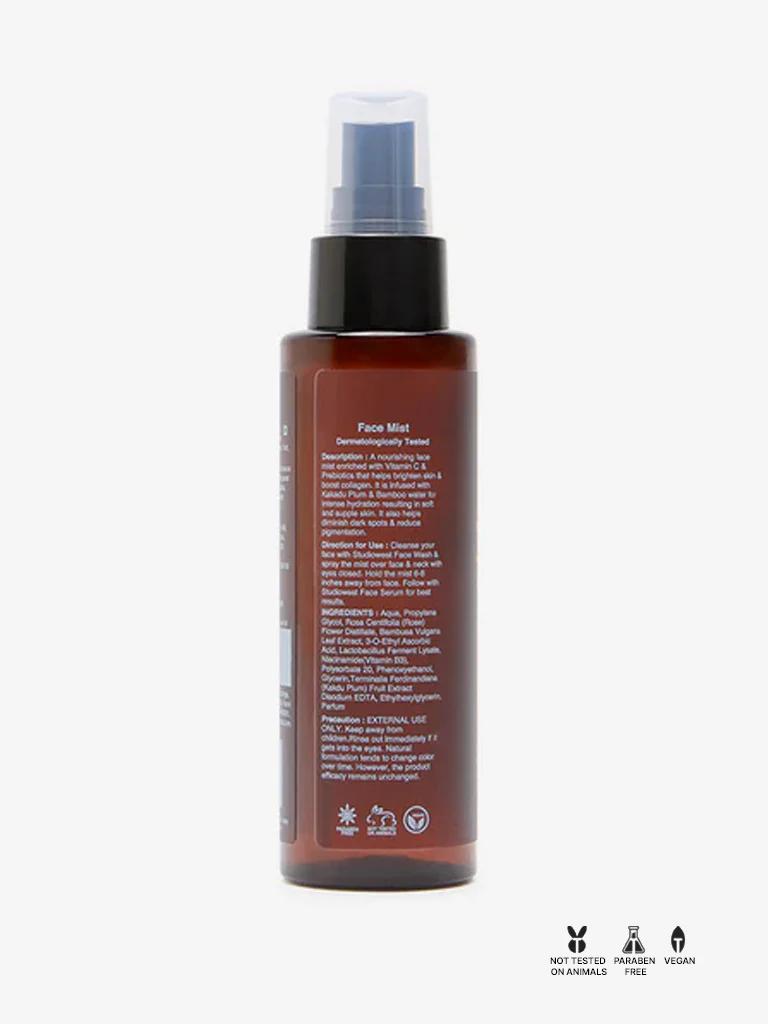 Studiowest Vitamin C and Prebiotics Face Mist - 100 ml - Image 2