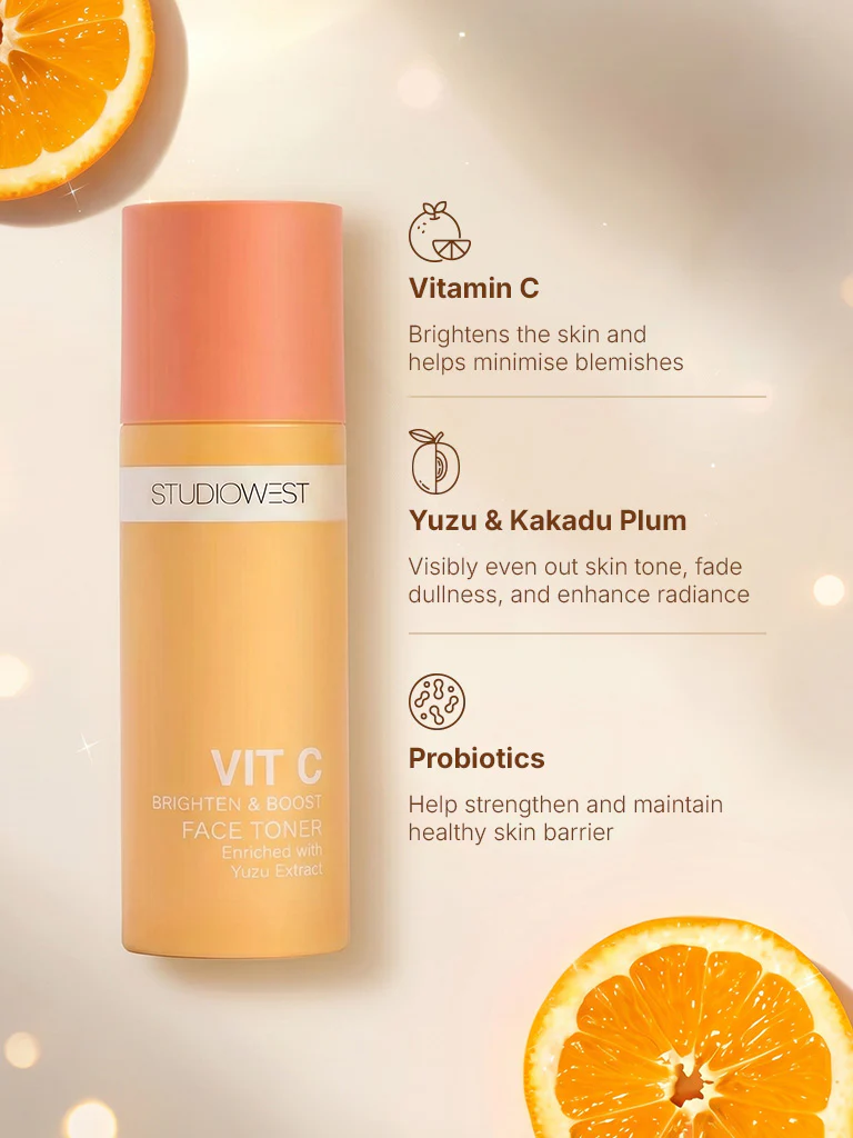 Studiowest Vitamin C Brighten & Boost Face Toner - Image 4