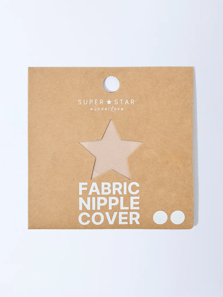 Superstar Fabric Nipple Covers, 10N, 6.5 cm(D)