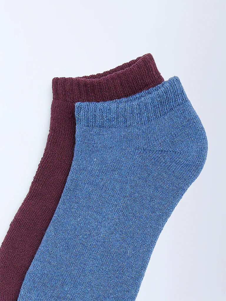 Superstar Multicolour Cotton-Blend Trainer Socks - Pack of 2 - Image 3