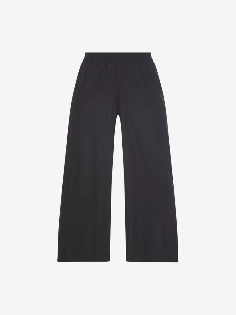 Utsa Black Solid Palazzos - Image 5