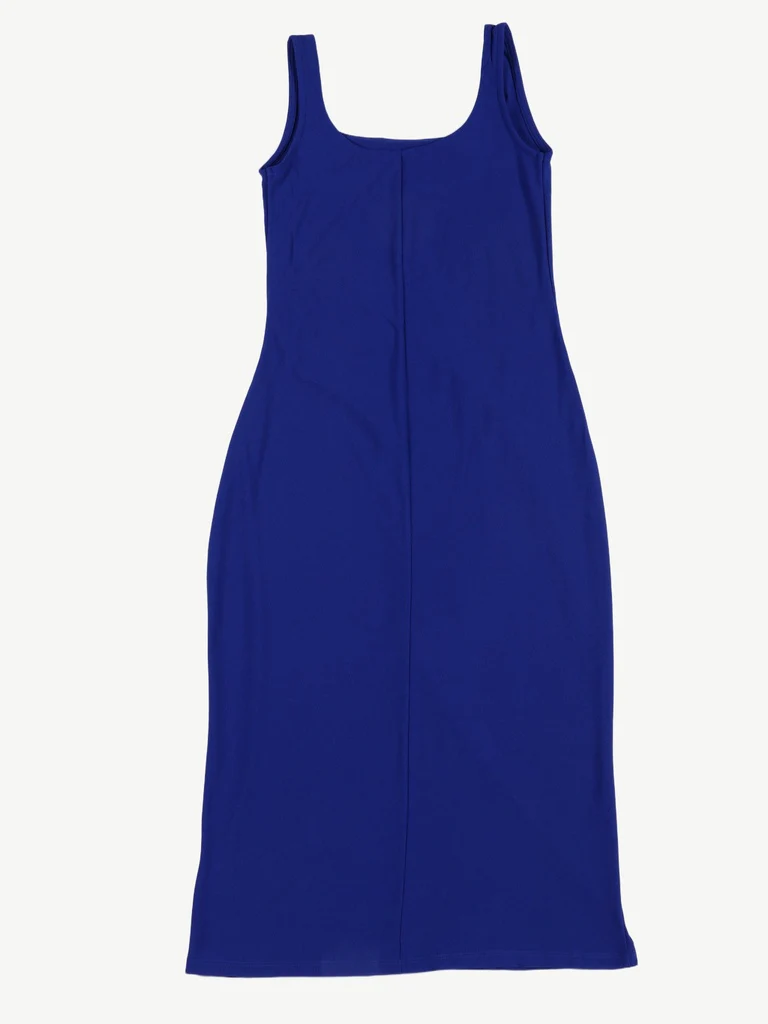 Wardrobe Blue Ruched Detail Midi Bodycon Dress - Image 6