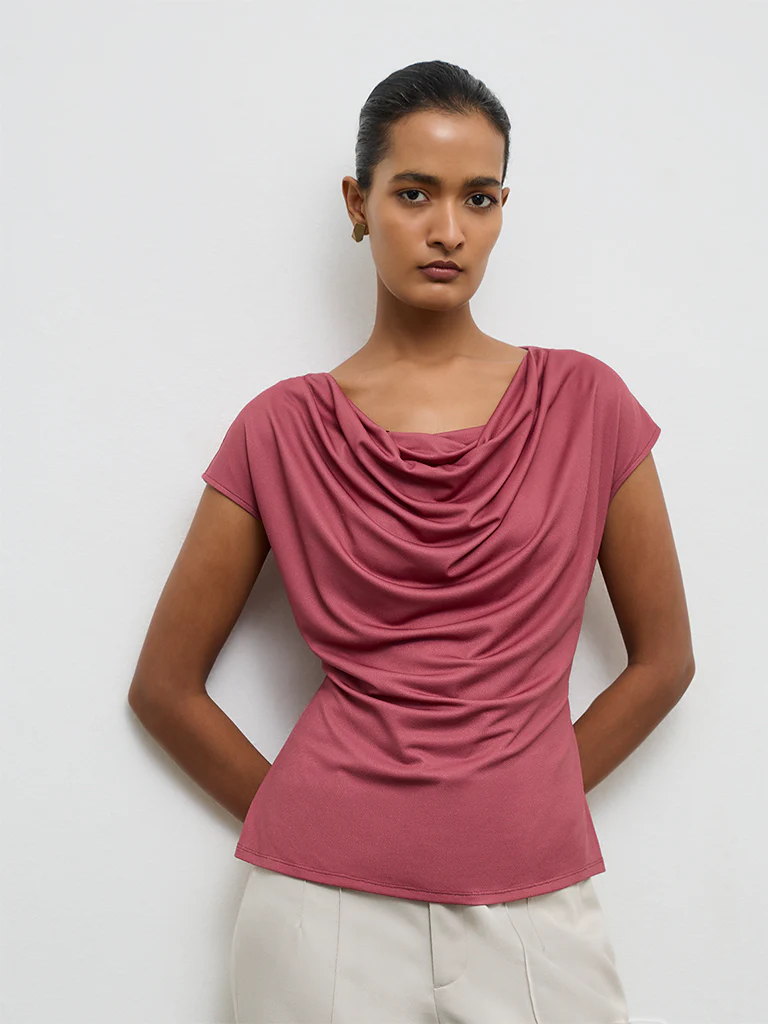 Wardrobe Dusty Pink Blouse