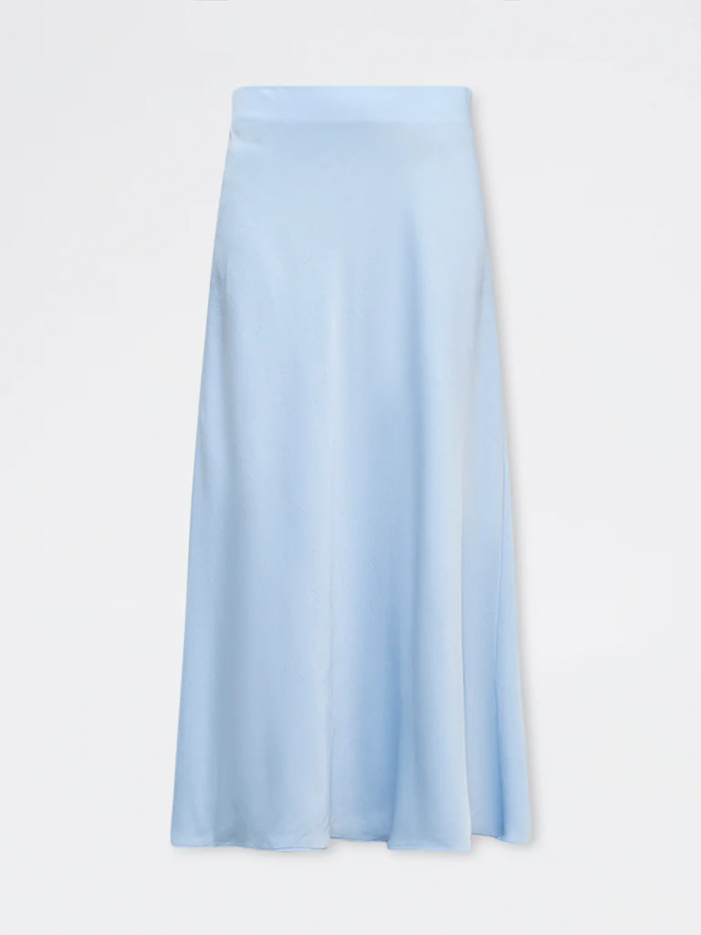 Wardrobe Light Blue High-Rise Skirt - Image 4