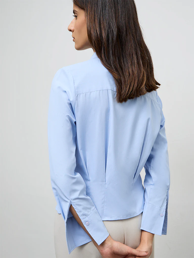 Wardrobe Light Blue Shirt - Image 4