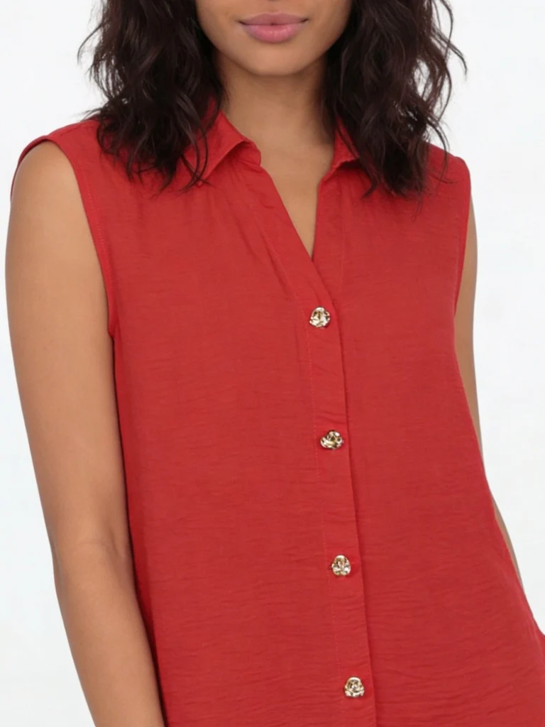 Wardrobe Pink Textured Blouse - Image 2