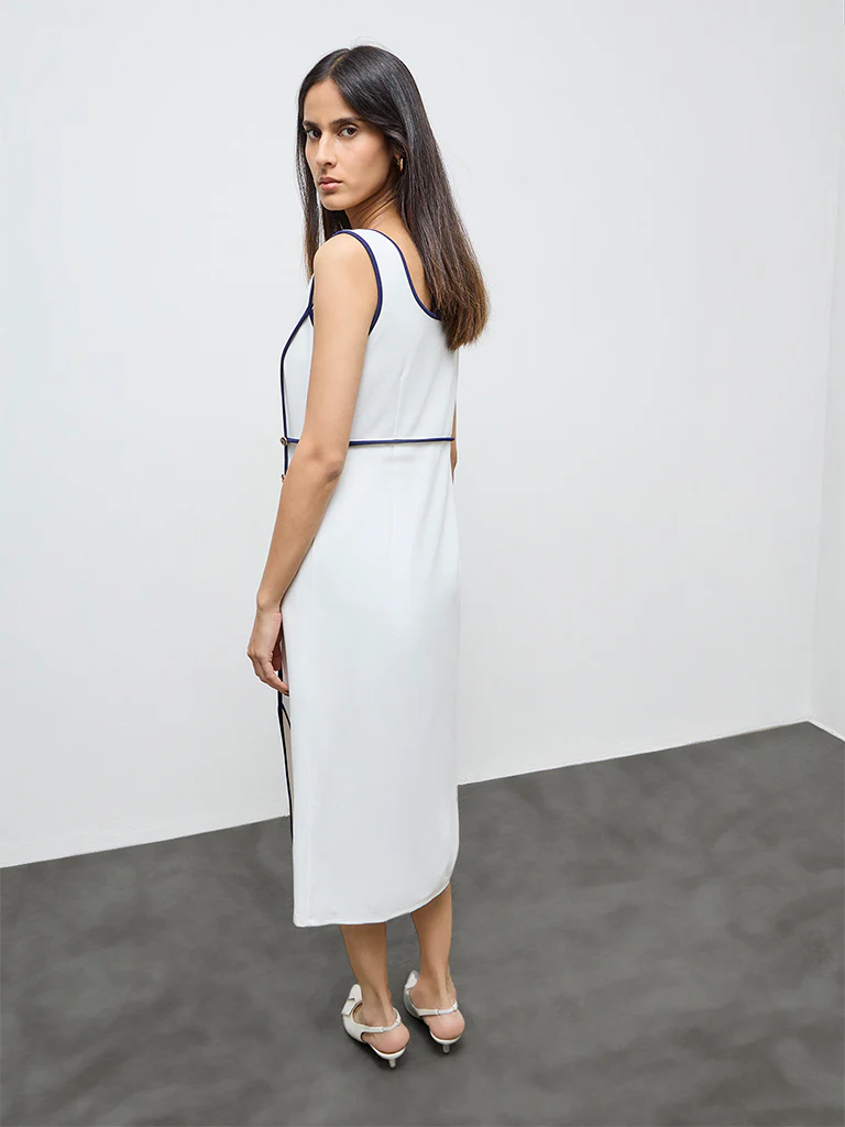 Wardrobe White Bodycon Dress - Image 4