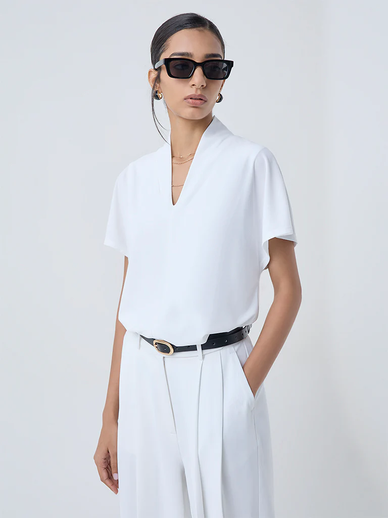 Wardrobe White Solid Top - Image 2