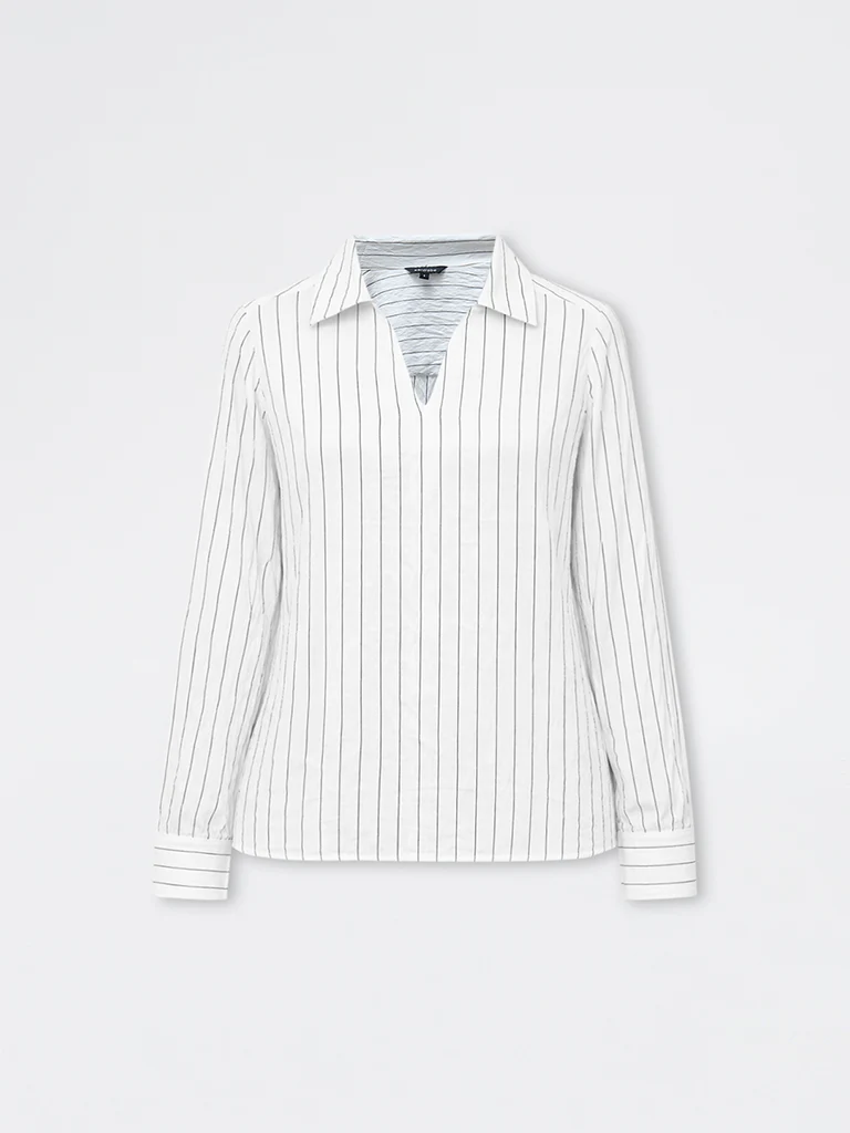Wardrobe White Striped Blouse - Image 5