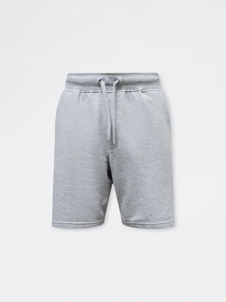 WES Casuals Grey Relaxed Fit Mid-Rise Shorts - Image 6