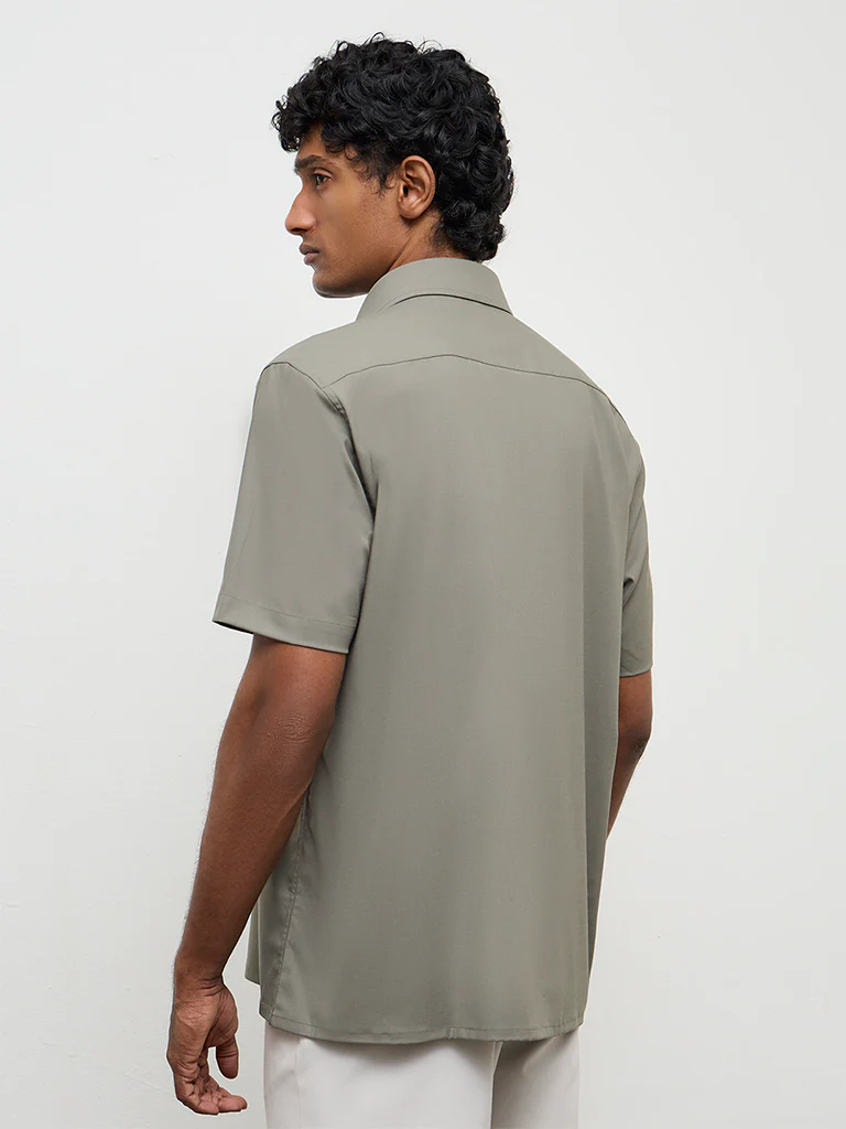 WES Formals Sage Slim-Fit Shirt - Image 5