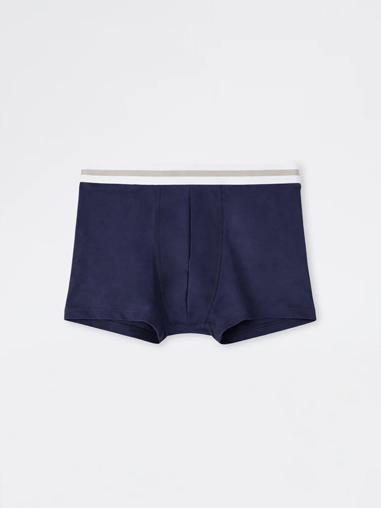 WES Lounge Multicolor Solid Trunks - Pack of 3 - Image 2