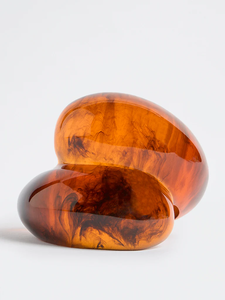 Westside Accessories Amber Chunky Resin Bangle