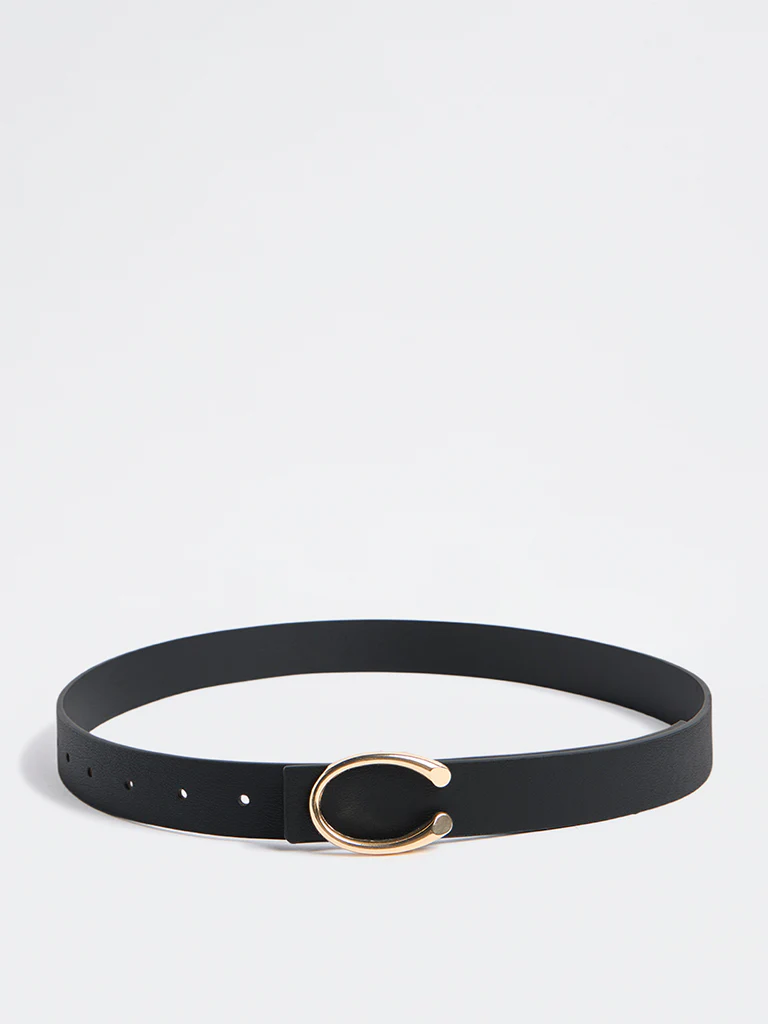 Westside Accessories Black C-Buckle Belt - Image 2