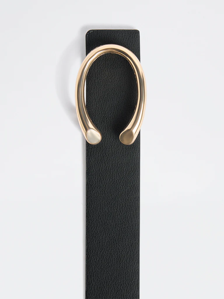 Westside Accessories Black C-Buckle Belt - Image 3