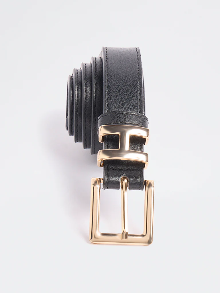 Westside Accessories Black H-Buckle Belt