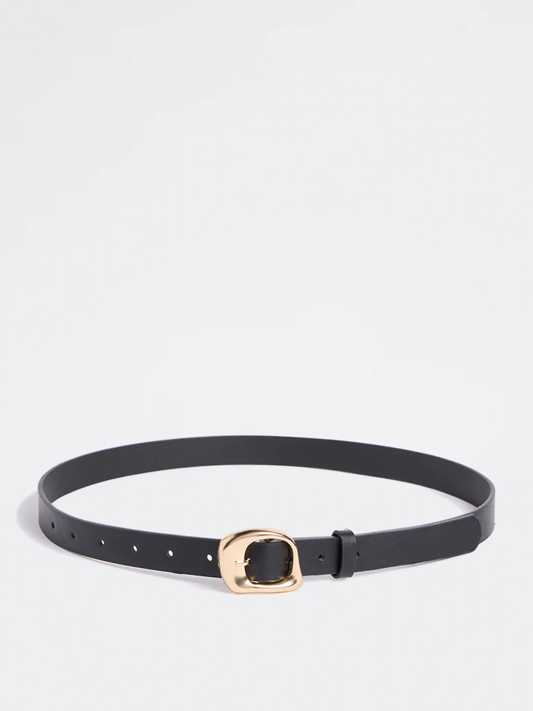 Westside Accessories Black Molten Buckle Belt - Image 2