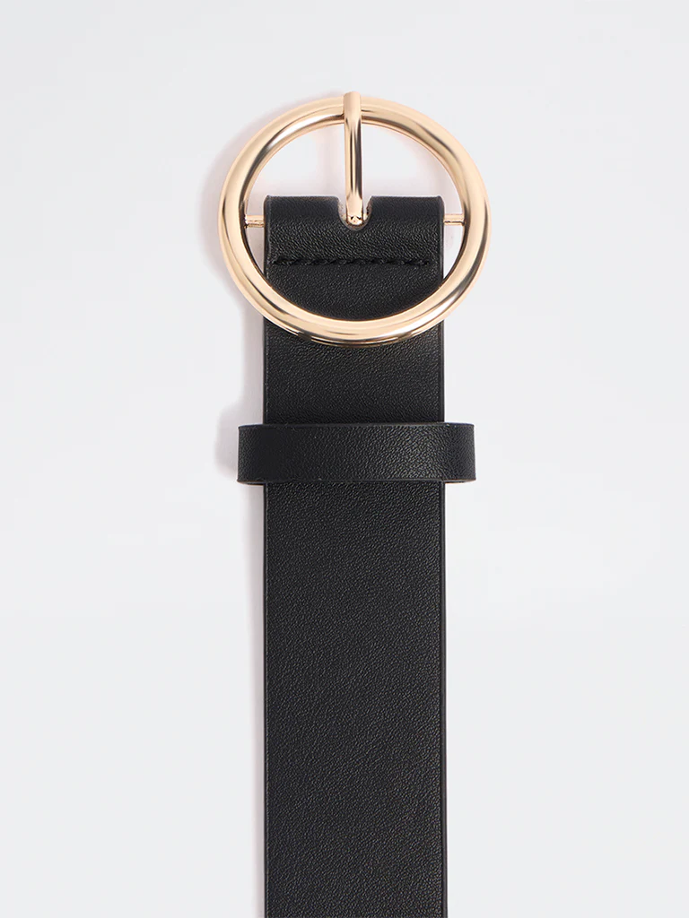 Westside Accessories Black O-Buckle Belt - Image 3