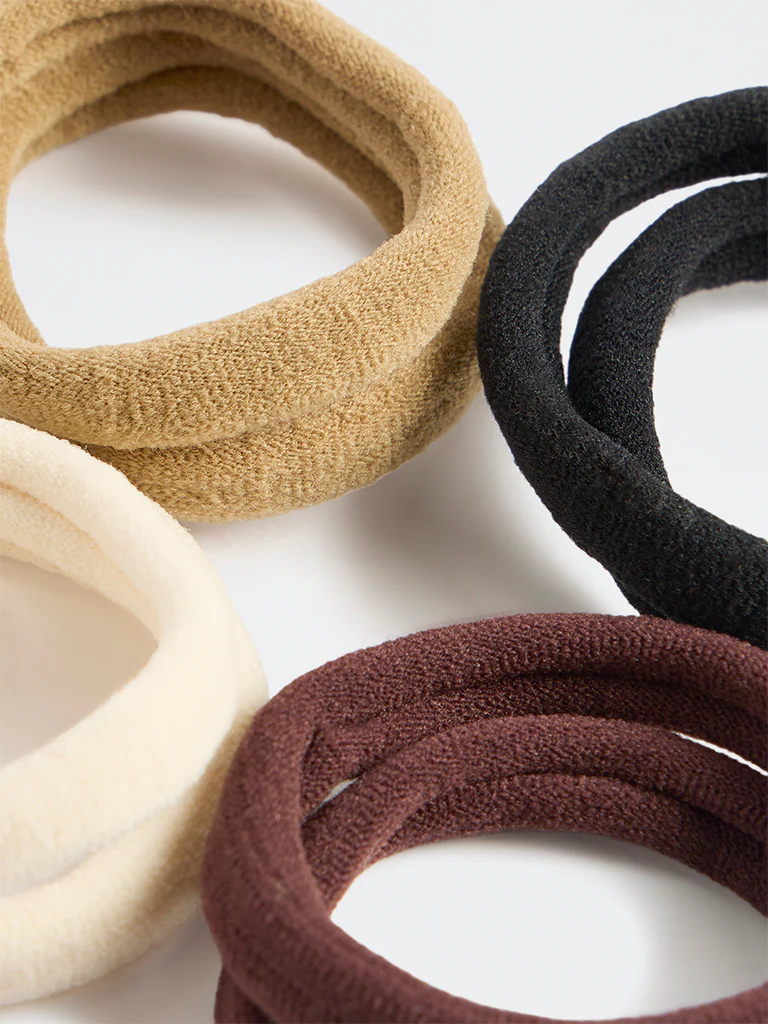 Westside Accessories Brown Ombre Hair Ties - Pack of 8 - Image 3