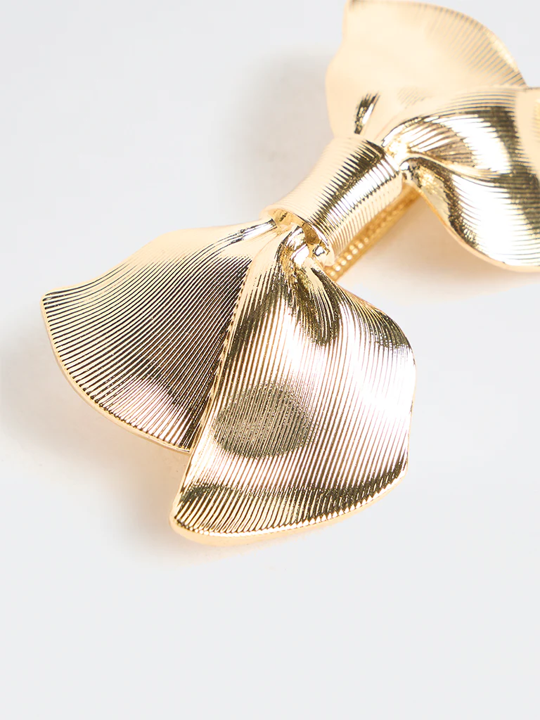 Westside Accessories Gold Bow Clip - Image 3