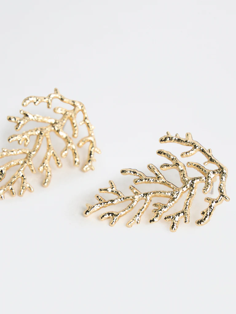 Westside Accessories Gold Reef Earrings - Image 3