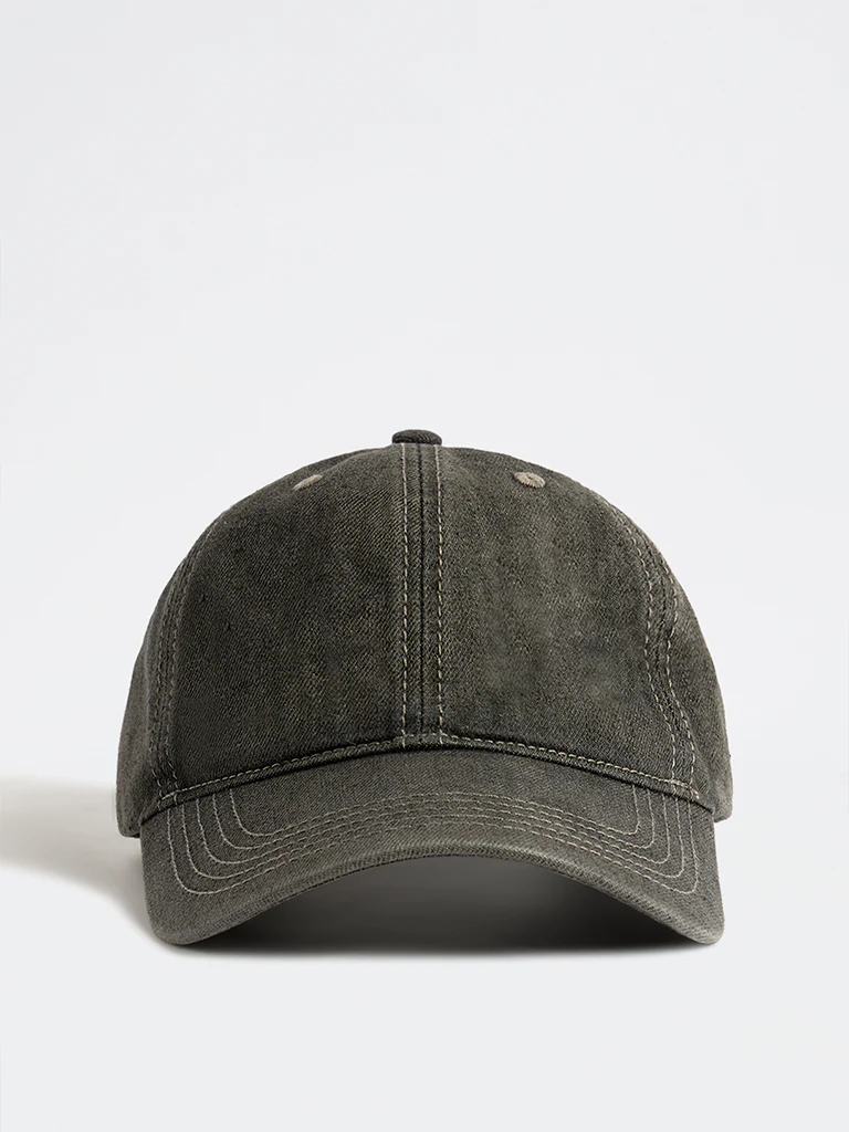 Westside Accessories Grey Denim Cap