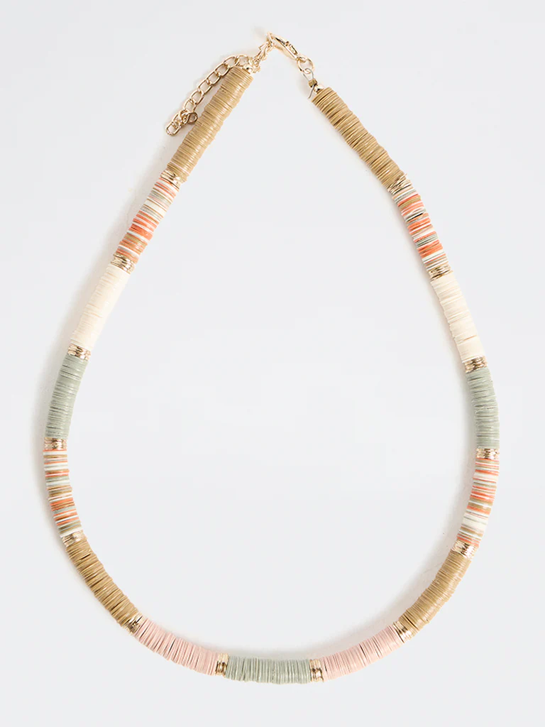 Westside Accessories Multi Color Beaded Necklace